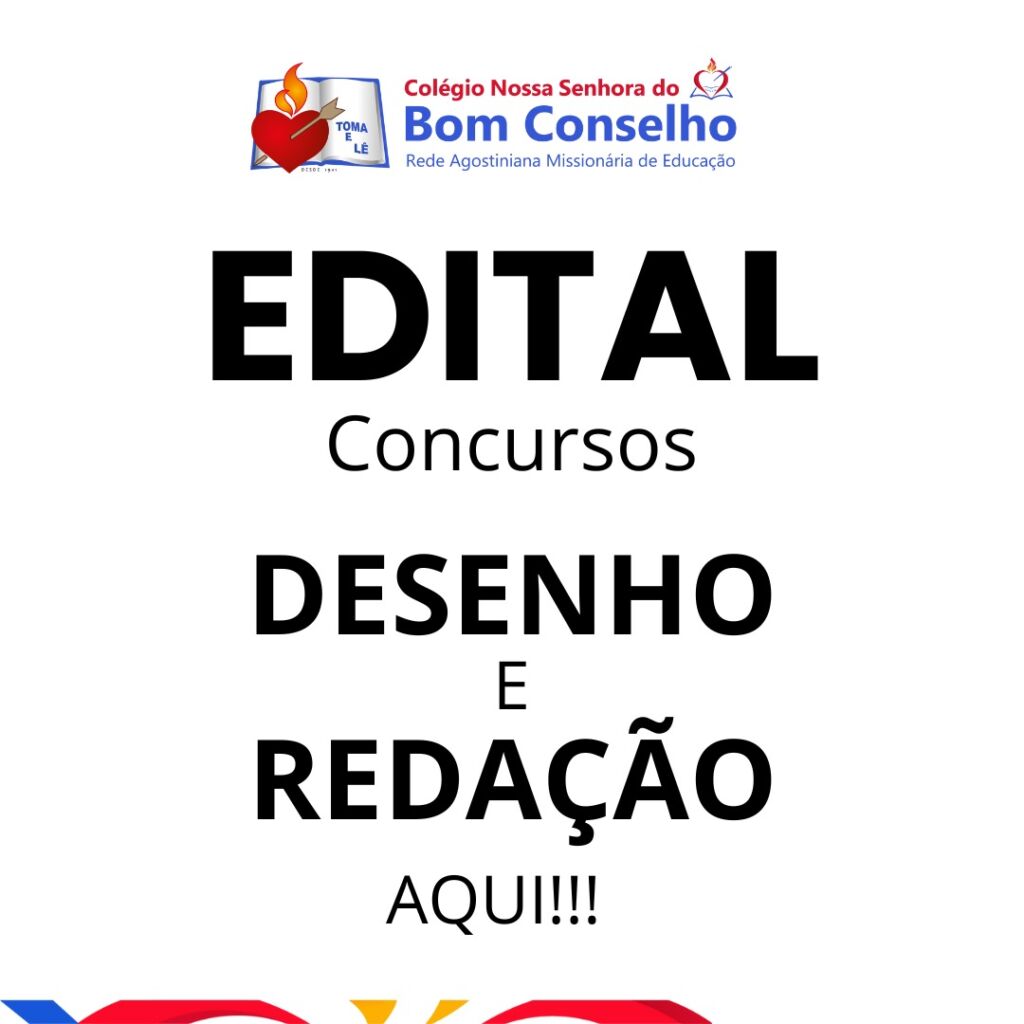 Edital Concursos Desenho e Redação CBC