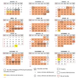 Calendários 2025